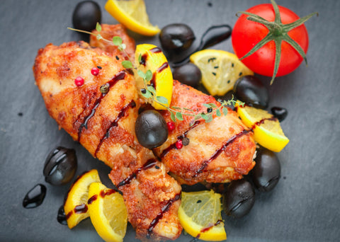 Apricot Balsamic Chicken Dinner