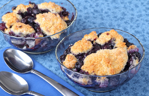 Blackberry Ginger Cobbler
