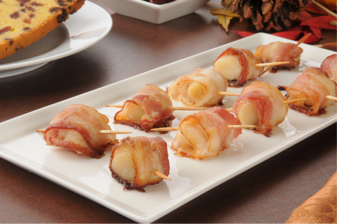 Grilled Bacon Wrapped Scallops