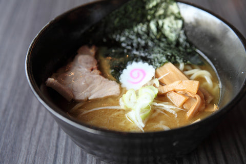 Honey Ginger Pork and Miso Soup