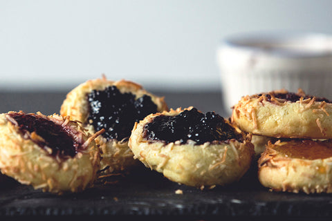 Jam Thumbprint Cookies
