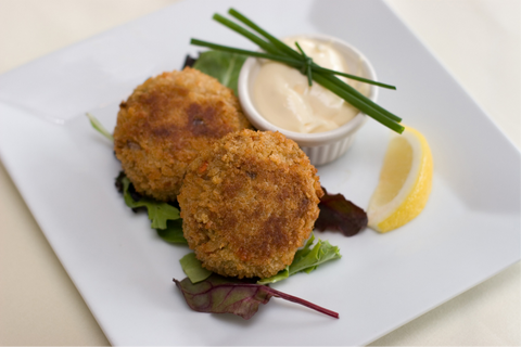 Shrimp Cakes with Cilantro Aioli