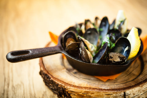 Steamed Mussels
