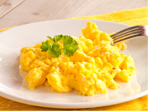 Truffled Soft Scrambled Eggs