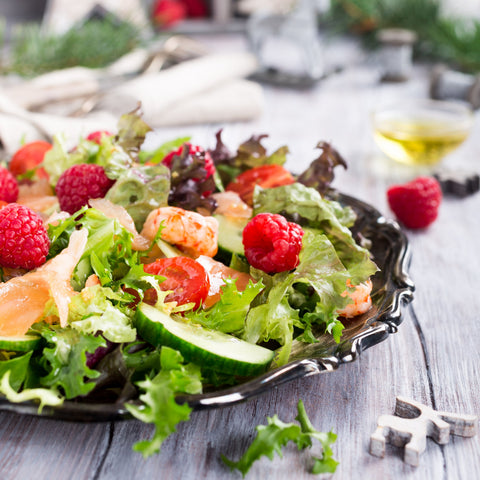 Tuscan Raspberry Mixed Salad