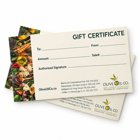 Gift Certificates (In Store Only)