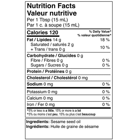 Toasted Sesame Oil