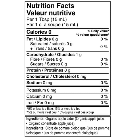Apple Cider Vinegar (with ‘Mother’)