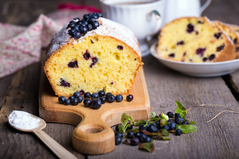Lemon Blueberry Tea Cake