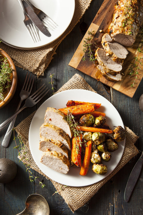 Black Cherry Glazed Pork Tenderloins