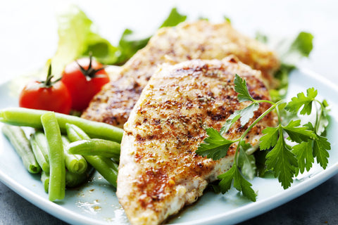 Mango Balsamic Marinated Grilled Chicken