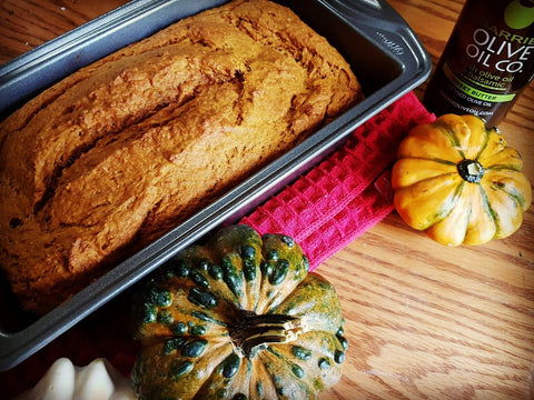 Sweet Butter Pumpkin Banana Bread Vegan and No Sugar Added