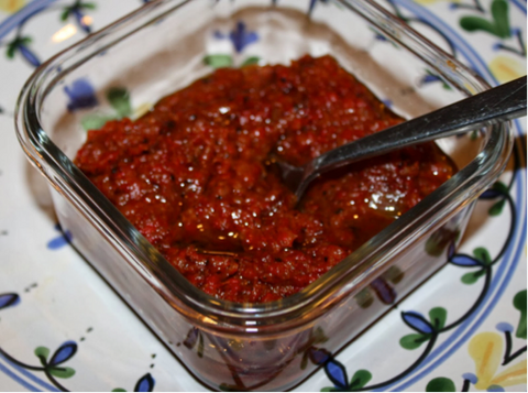 Roasted Red Pepper & Caramelized Balsamic Onion Jam