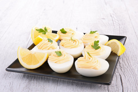 Truffled Deviled Eggs