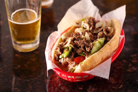 Tuscan Herb Olive Oil Rubbed Roasted Italian Beef and Italian Beef Sandwiches